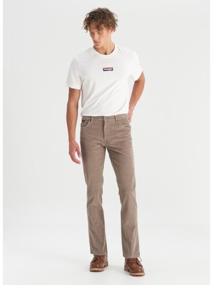 Wrangler Normal Bel Slim Fit Kahve Erkek Chino Pantolon MW12SEC185 Kahverengi Chino Pantolo