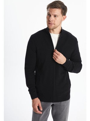 Lc Waikiki Yeni Sezon Standart Kalıp Dik Yaka Erkek Triko Hırka