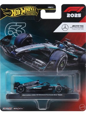 Hot Wheels Premium 2025 Formula 1 Mercedes-Amg Petronas F1 Team
