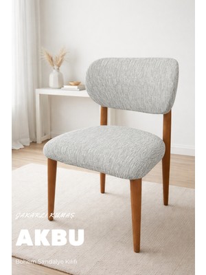 Akbu Elma Sandalye Kılıfı Bohem Sandalye Kılıfı Yeni Model Sandalye Örtüsü Mutfak Sandalye