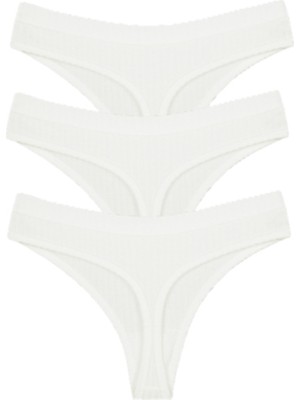 Vanilya Secret Pamuk Tanga 3'lü Paket