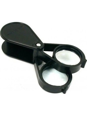 Pazarcan 20X30 2K30MM Çıft Optik Lens Katlanan Cep Büyüteç.