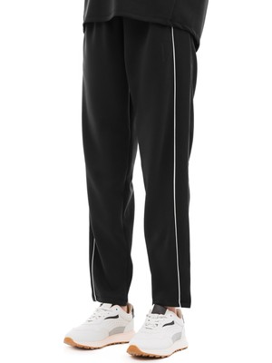 Lumberjack Wl 22EVRIN Yog2-14 5pr Siyah Kadın Eşofman Altı