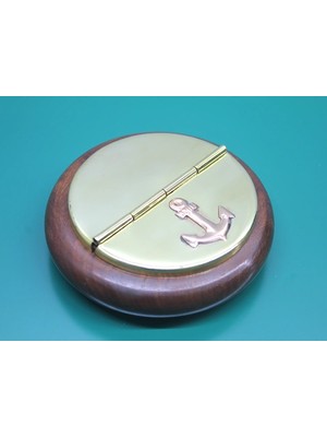 Marsilyan Ahşap Pirinç Çapalı Küllük