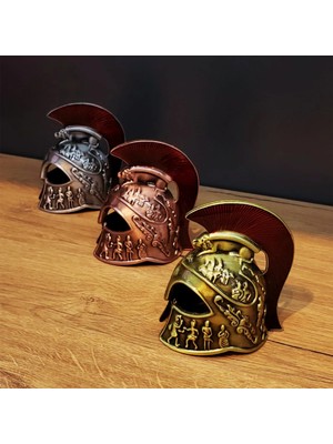 Marsilyan Metal Dekoratif Şövalye Miğferi