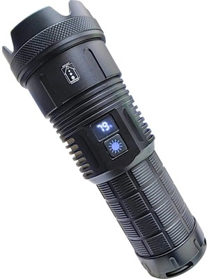 Pazarcan Gold Polıce GP-291 Güçlü El Feneri 20,000 Lümen