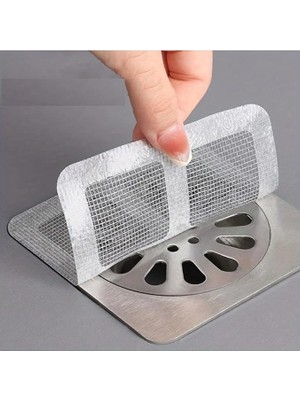 Wishora Store Outlet 10 Adet Yapışkanlı Banyo Gider Koruyucu Saç Toplayıcı – Gider Böcek Koruyucu Gider Süzgeci