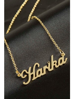 Zero Ozlstor Harika Isimli Kolye -Sarı