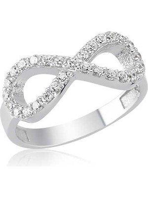 Gumush Gümüş Bayan Sonsuzluk Yüzük