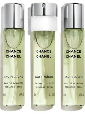 Chanel Chance Eau Fraıche Intense Formula Edt 3X20ML