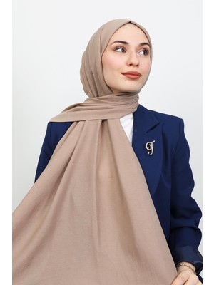 Pamuk Kraş Şal Vizon