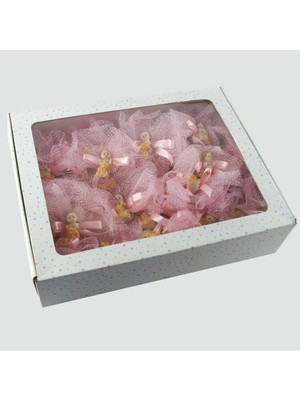 Zero Ozlstor Kız Figürlü Dolap Süsü-Pembe