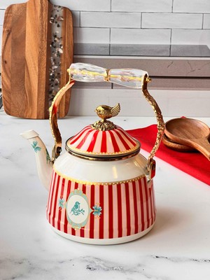 Rossev Bellisima Emaye Kettle