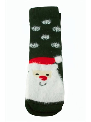 Marsilyan Noel Baba Yılbaşı Kalın Penye Çorap