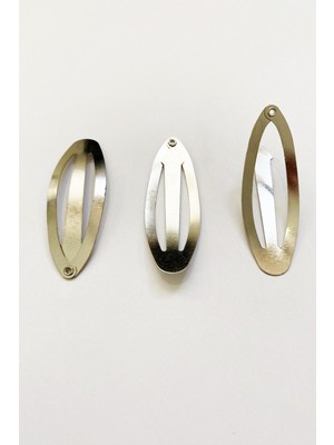 Marsilyan 15 Adet Metal Çıt Çıt Toka 6 cm