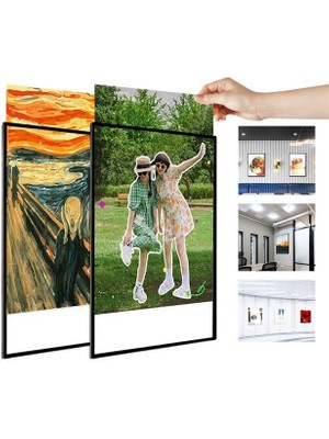 Powermaster PM-21756 Ledli A2 Değiştirilebilir Reklam Poster Çerçevesi (Tabela)