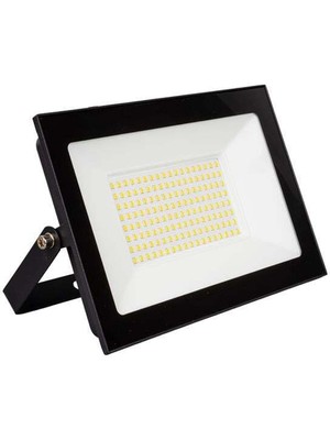 Powermaster PM-22587 100 Watt - 220 Volt 6500K IP66 150* Işık Açısı Siyah Slim Kasa LED Projektör