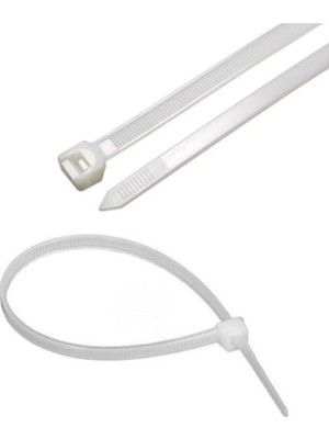 Kaia Tork Beyaz Kablo Bağı 3,5X370