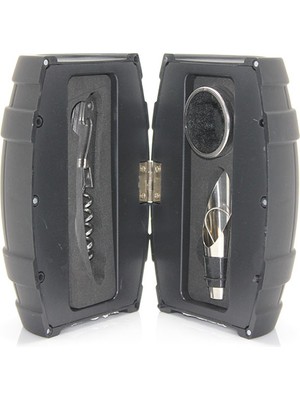 Kaia Fıçı Tasarımı Tirbuşon Seti