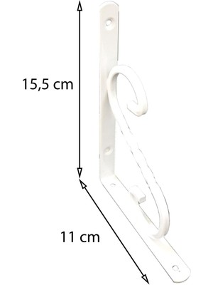 Kaia Ferforje Raf Altı No:1 Beyaz