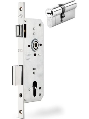 Kaia Kale 152 R 35 mm Silindirli Kilit Nikel