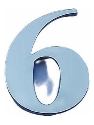 Kaia Cemax Villa Boy 6 Rakamı 8,5 cm Yapışkanlı