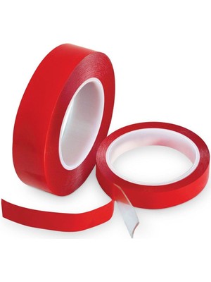 Kaia Sgs 2520 Şeffaf Çift Taraflı Silikonize Bant 18 mm 2 Metre