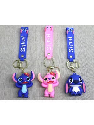 Kaia Stitch Angel Silikon Anahtarlık
