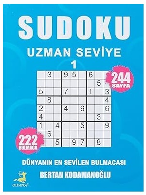 Olimpos Yayınları Sudoku Uzman Seviye 1: Dünyanın En Sevilen Bulmacası + Cat Power: Kedilerin Şifalı Gücü + 23 Kitap