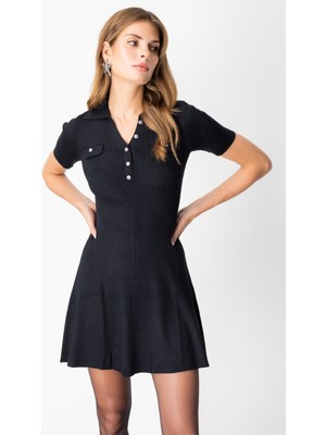 On Triko Elbise 65401