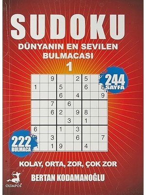 Olimpos Yayınları Sudoku 1: Dünyanın En Sevilen Bulmacası + Sudoku 5; Dünyanın En Sevilen Bulmacası - 5 + 18 Kitap