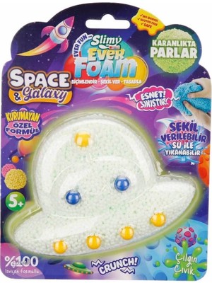 Bfs   Slimy Ever Gece Parlayan Köpük Slime Ufo