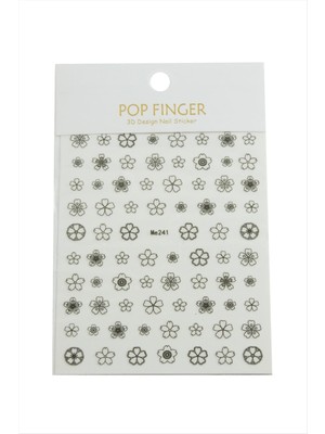 Bijuteri Net Çiçek Tattoo Dövme Sticker