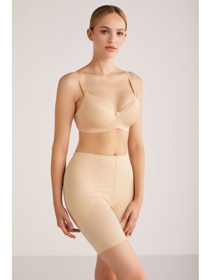 Kom Lidya Desteksiz Balenli Sütyen Ten