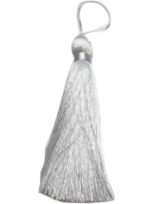 Mertay Püskül Tekli 10 cm 1 Adet Ekru