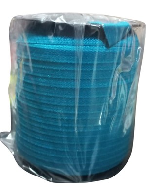 Mertay Çamaşır Lastiği Düz 1 cm  1 Metre Petrol Yeşili