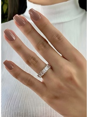 925 Ayar Gümüş Taşlı Yüzük