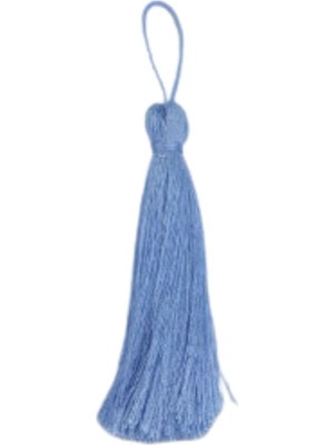 Mertay Püskül Tekli 5 cm 1 Adet Mavi