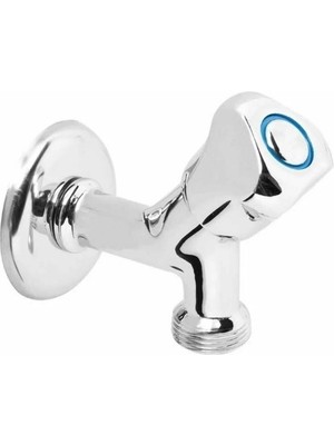 Primeaks E.m.s. Çamaşır Makinesi Musluğu Krom 1/2'' Pirinç Gövde Dayanıklı