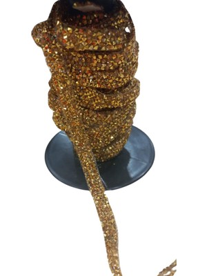 Mertay Silikonlu Yapıştırma Taş 1 cm Gold 10 Metre