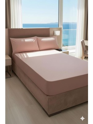 Özdilek Çift Kişilik Colourist Çarşaf - Toprak