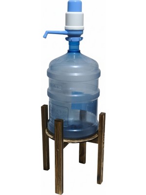 Wooden City Ahşap Damacana Altlığı Damacana Sehpası Saksılık Altlığı Büyük Saksı Sehpası