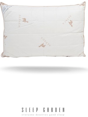 Sleep Garden Alpaka Yastık Jüt  Keten Çantalı (50X70)