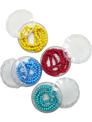 Begün Gül Kokulu Kutulu Hediyelik Tesbih (25 Adet)...zikir Namaz Tesbihi...karışık Renk Gönderilir...