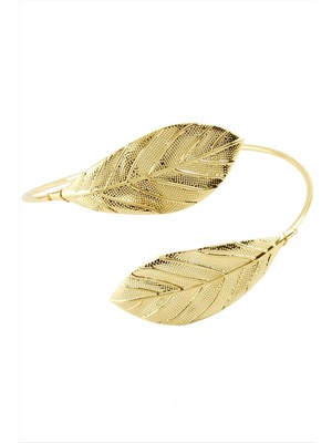 Zero Ozlstor Yaprak Üst Kol Pazu Bilekliği-Sarı