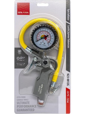 Ceta Form Lastik Şişirme TABANCASI-(170 Psi : 12 Bar) N23-0812G