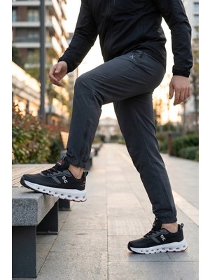 Mc Jamper 2394 Erkek Klasik Sneaker Siyah - Beyaz