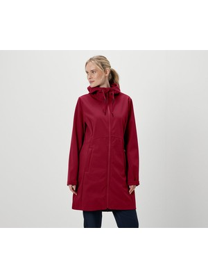 Tchibo Kadın Softshell Palto, Kırmızı