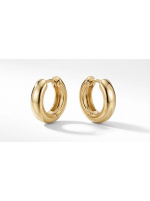 Güzide Kuyumcu 14 Ayar Altın Halka Küpe 577