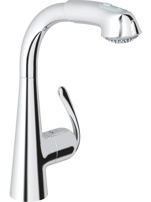 Grohe Zedra Tek Kumandalı Eviye Bataryası - G32553000-
